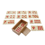 Puzzle Cyfry i Kropki   Montessori 