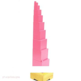 Różowa wieża  +stojak