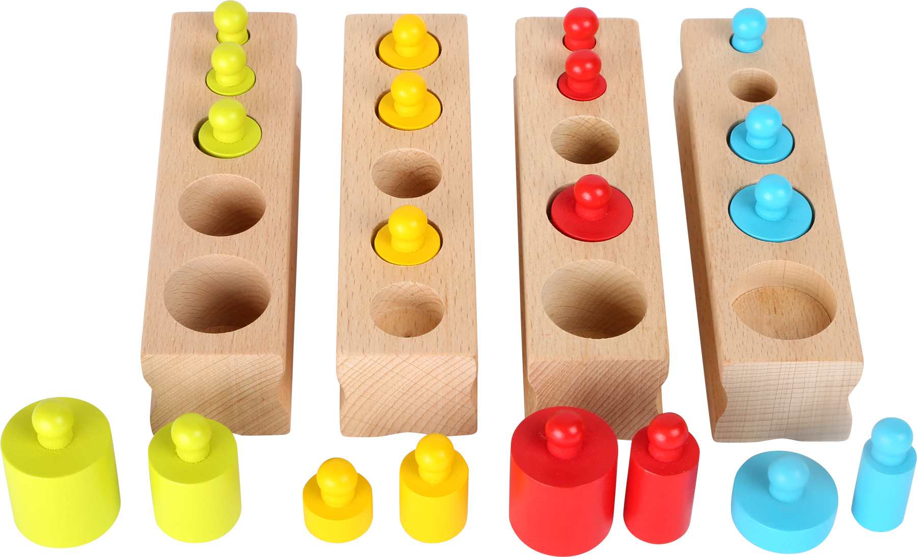 Mini Cylindry Montessori