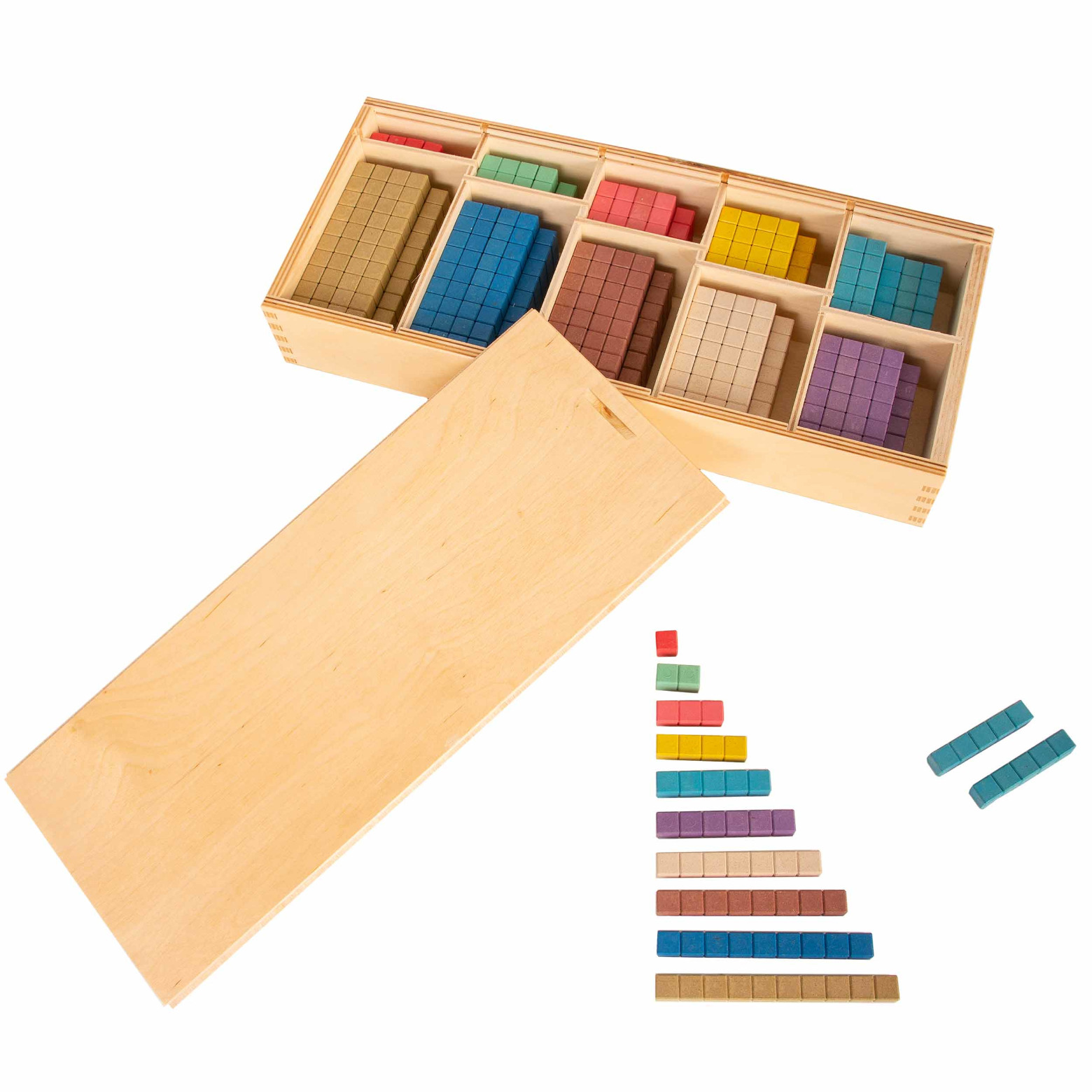 Kostki Do Nauki Liczenia 200 szt Montessori