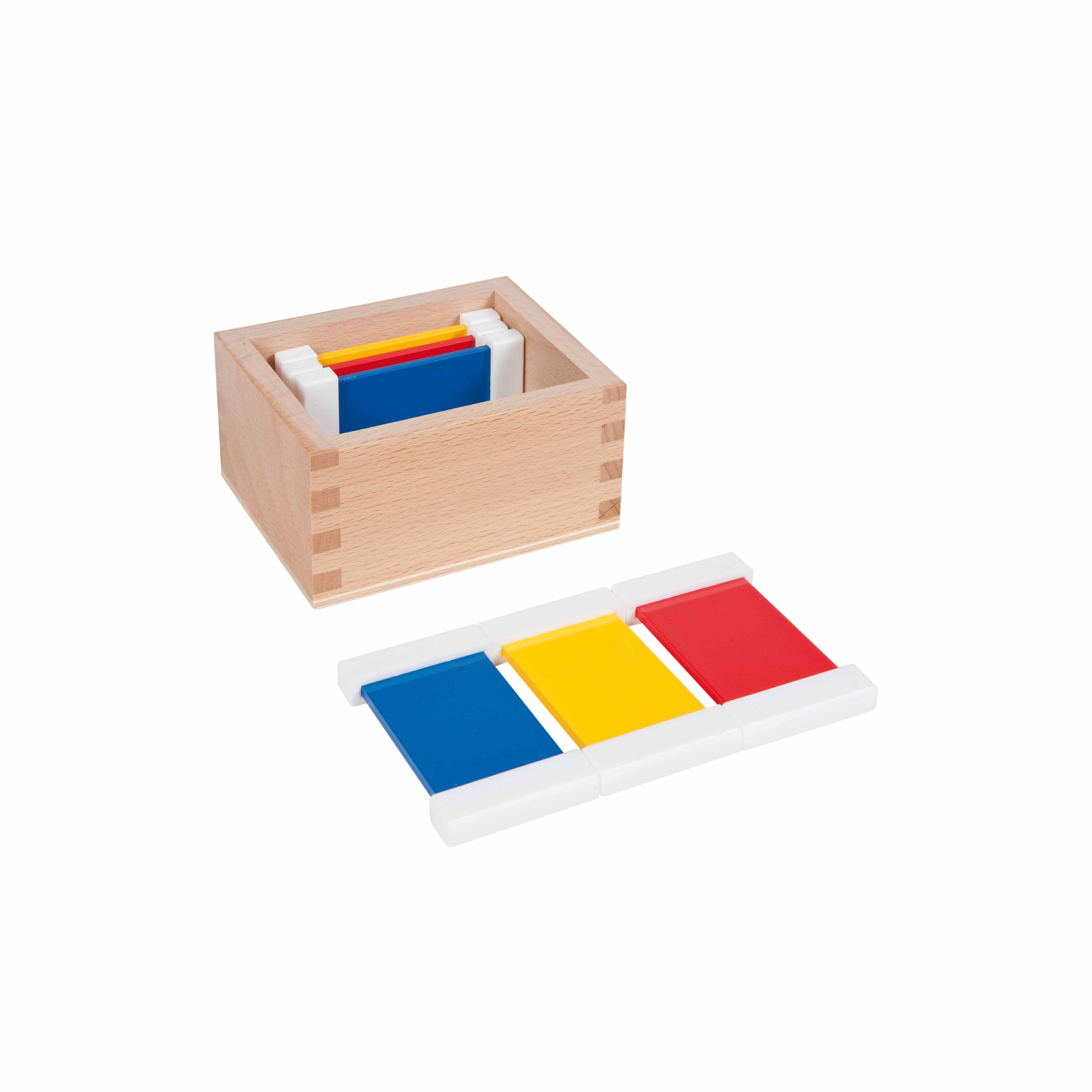 Kolorowe Tabliczki nr 1 Nienhuis Montessori
