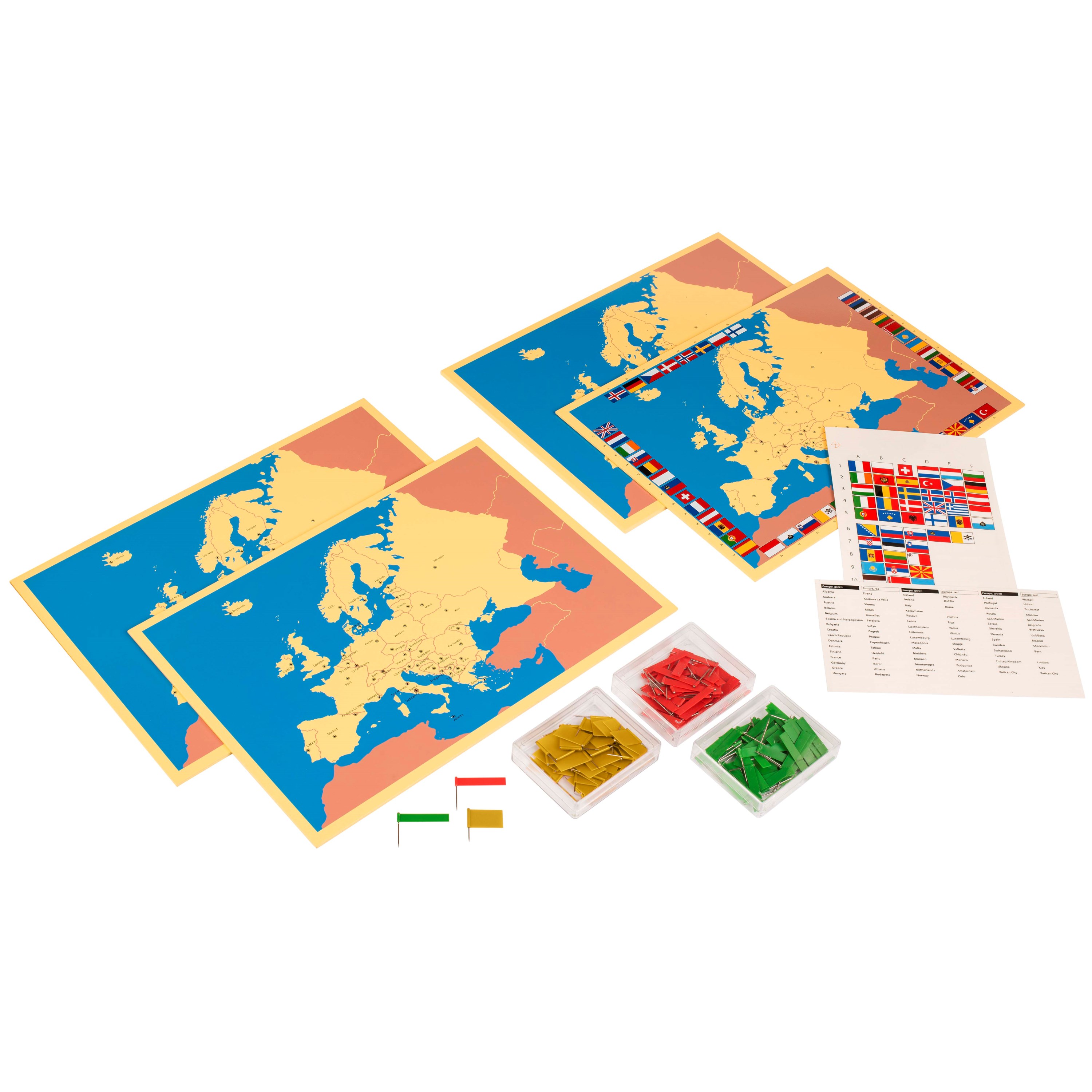 Cztery Mapy Europy