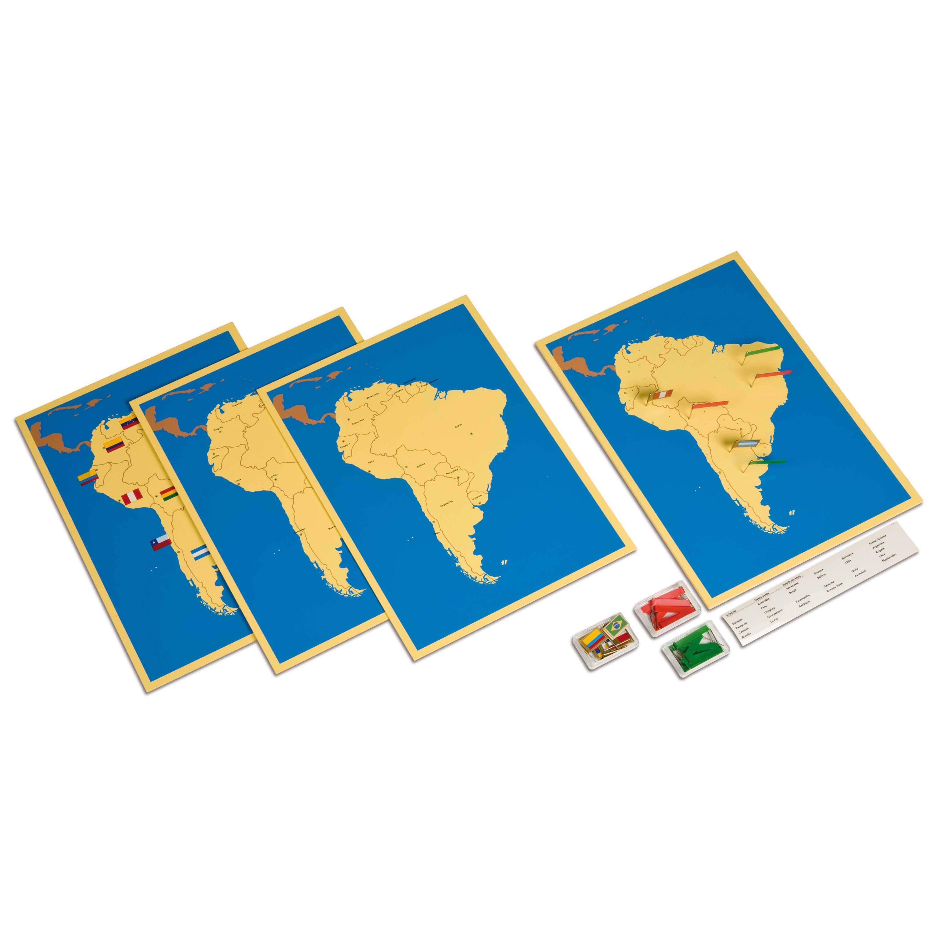 4 Mapy Ameryki Południowej 