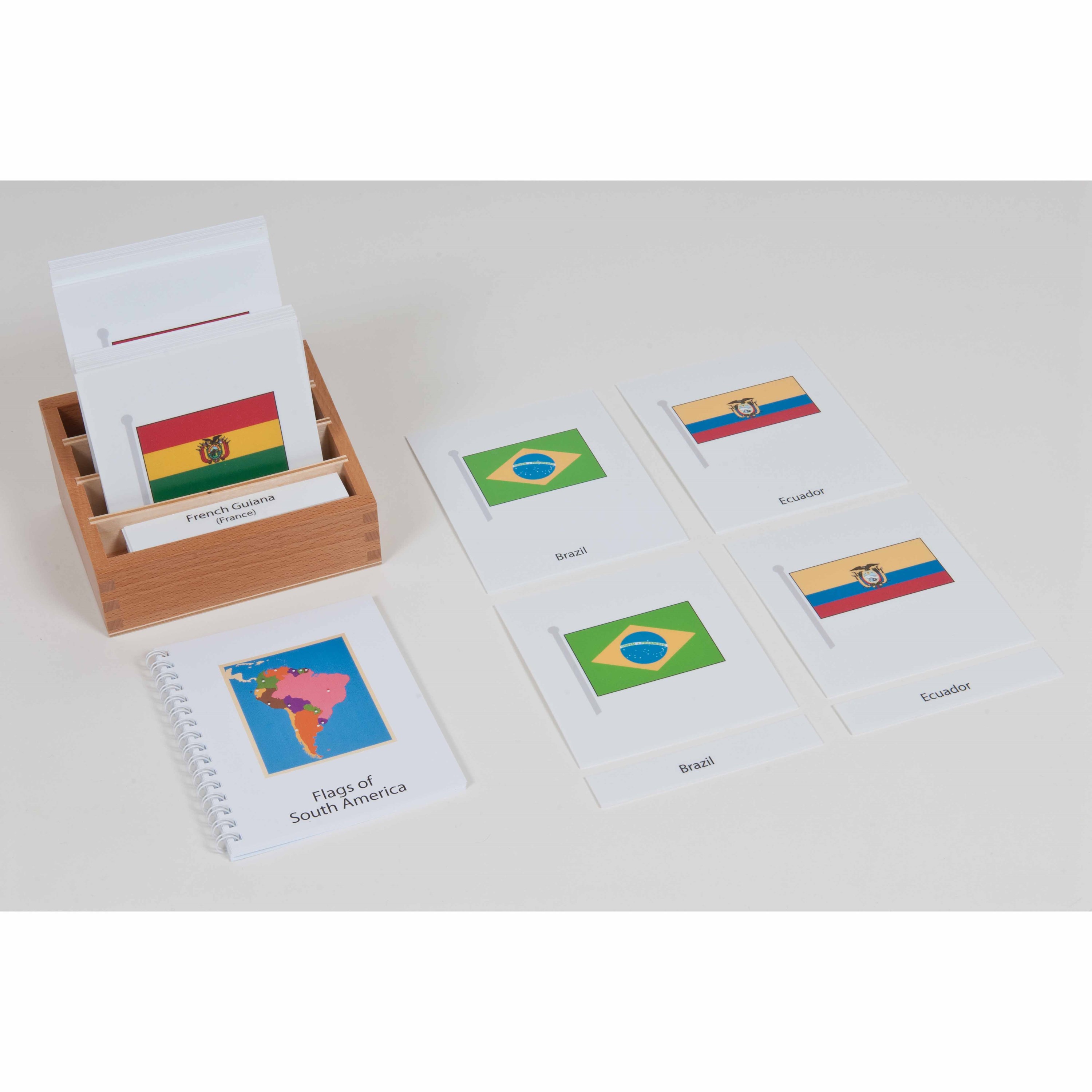 Flagi Ameryki Południowej Wersja Angielska Nienhuis Montessori