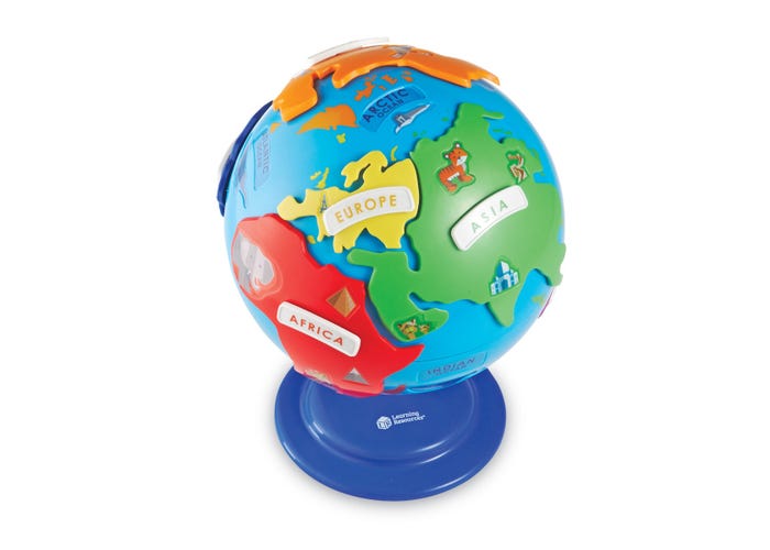 Globus Sensoryczny Kontynenty