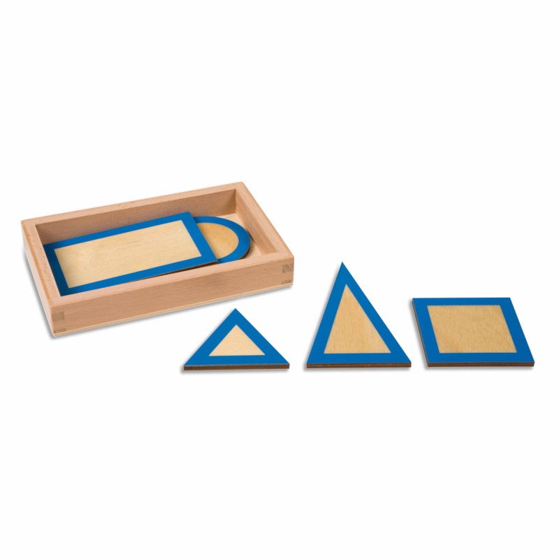 Figury Geometryczne Z Pudełkiem Nienhuis Montessori