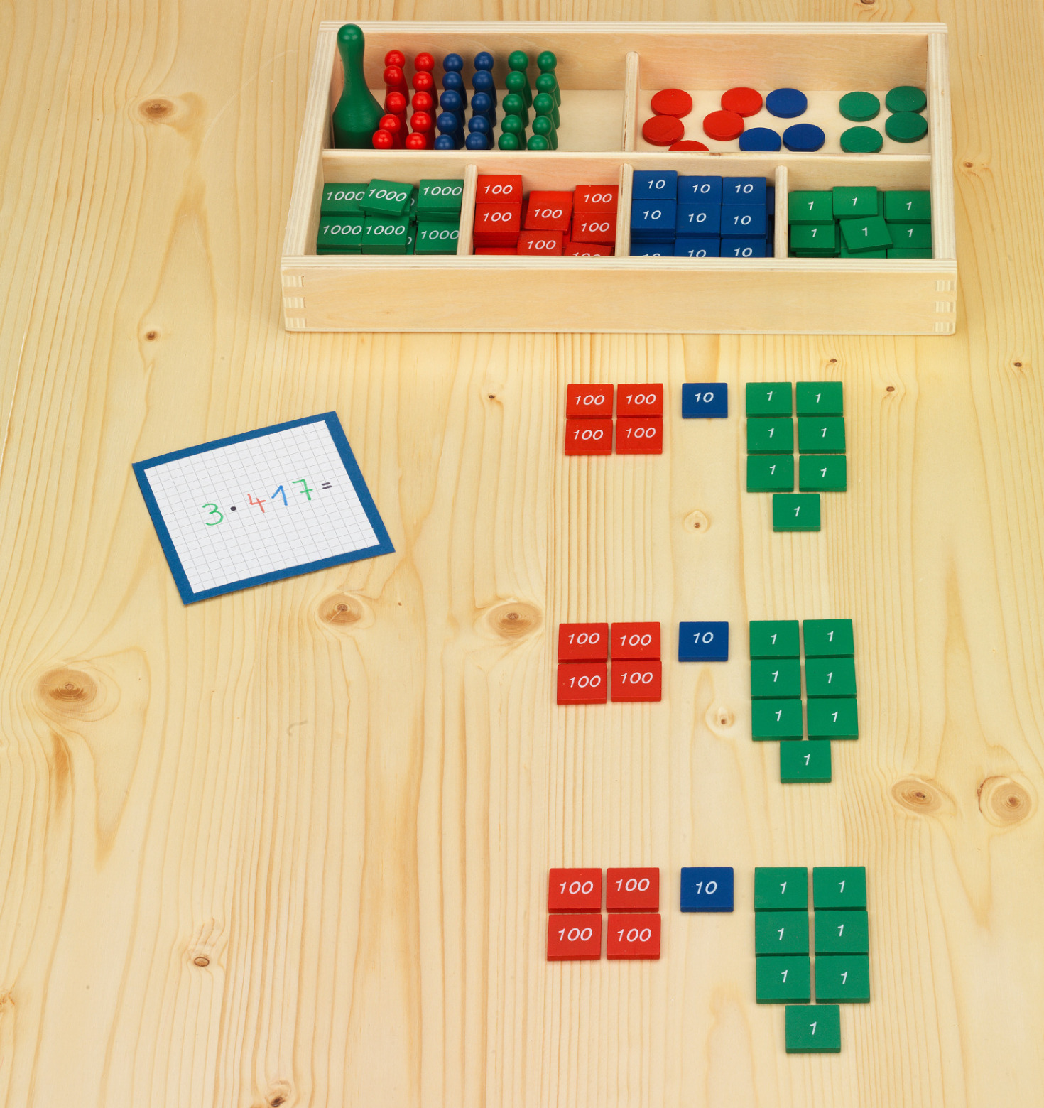 Gra W Znaczki Montessori 200 Elementów