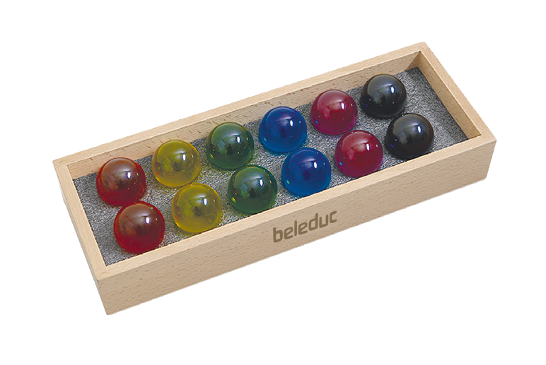 Kolorowe Kule Montessori Sensoryka