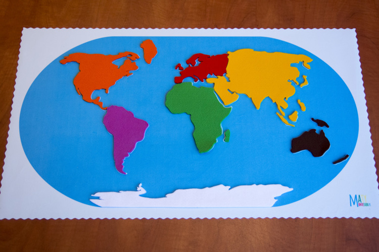 Mapa Konturowa Świata