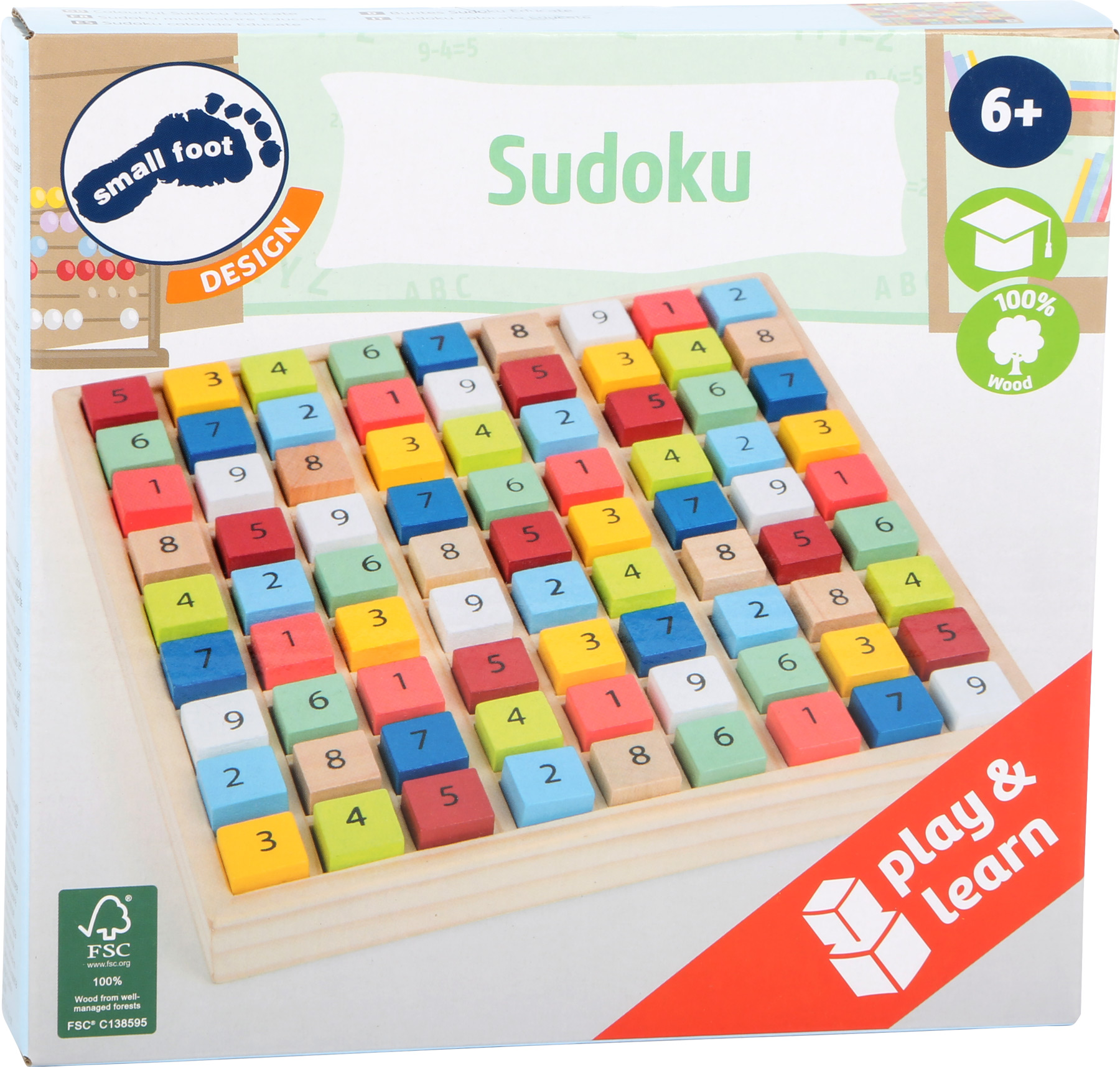 Drewniane Sudoku