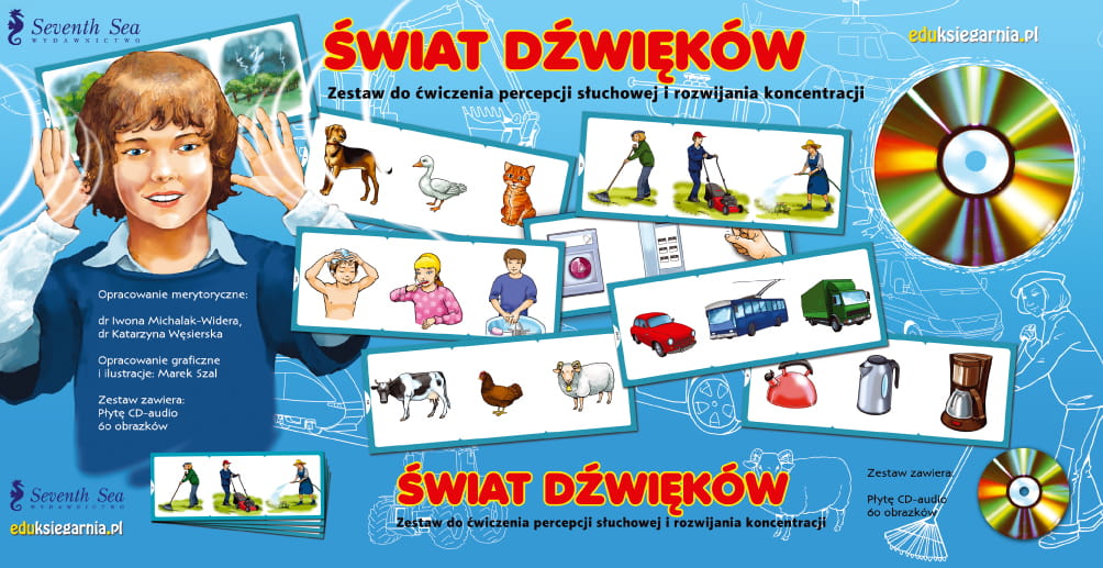 Świat dźwięków z płytą CD