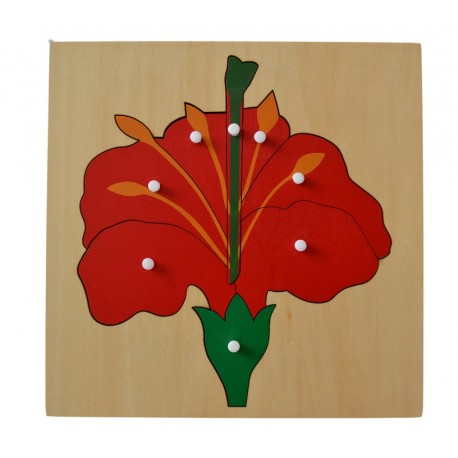 Puzzle  Kwiat Montessori