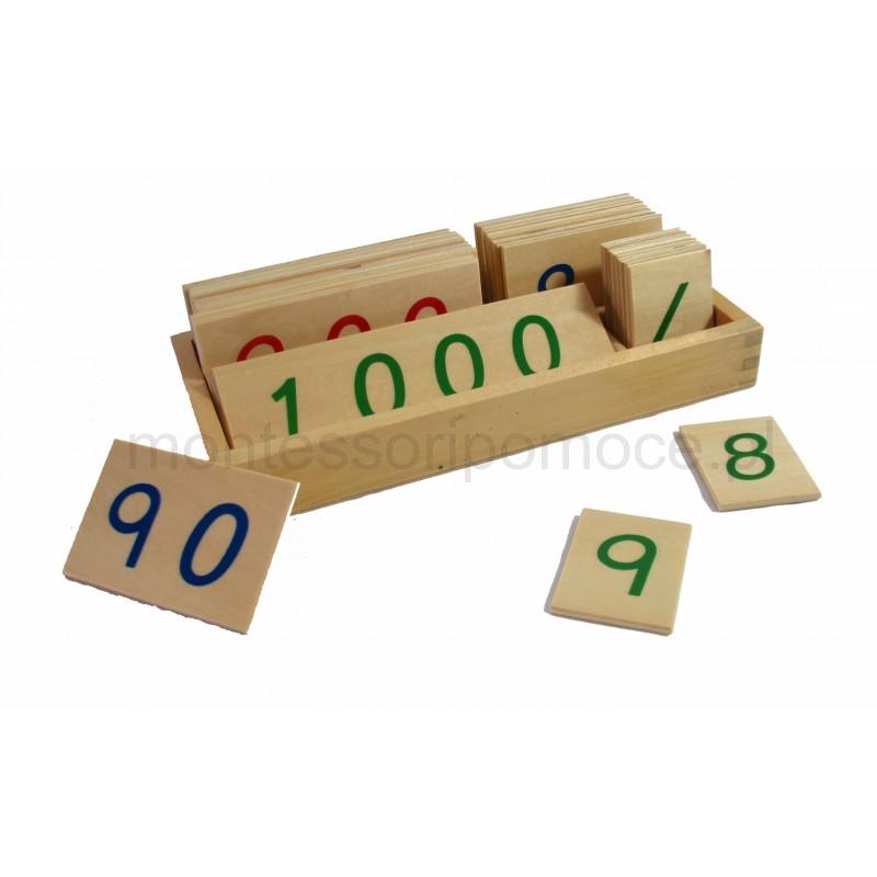  Karty Do Liczenia 1-3000 Montessori