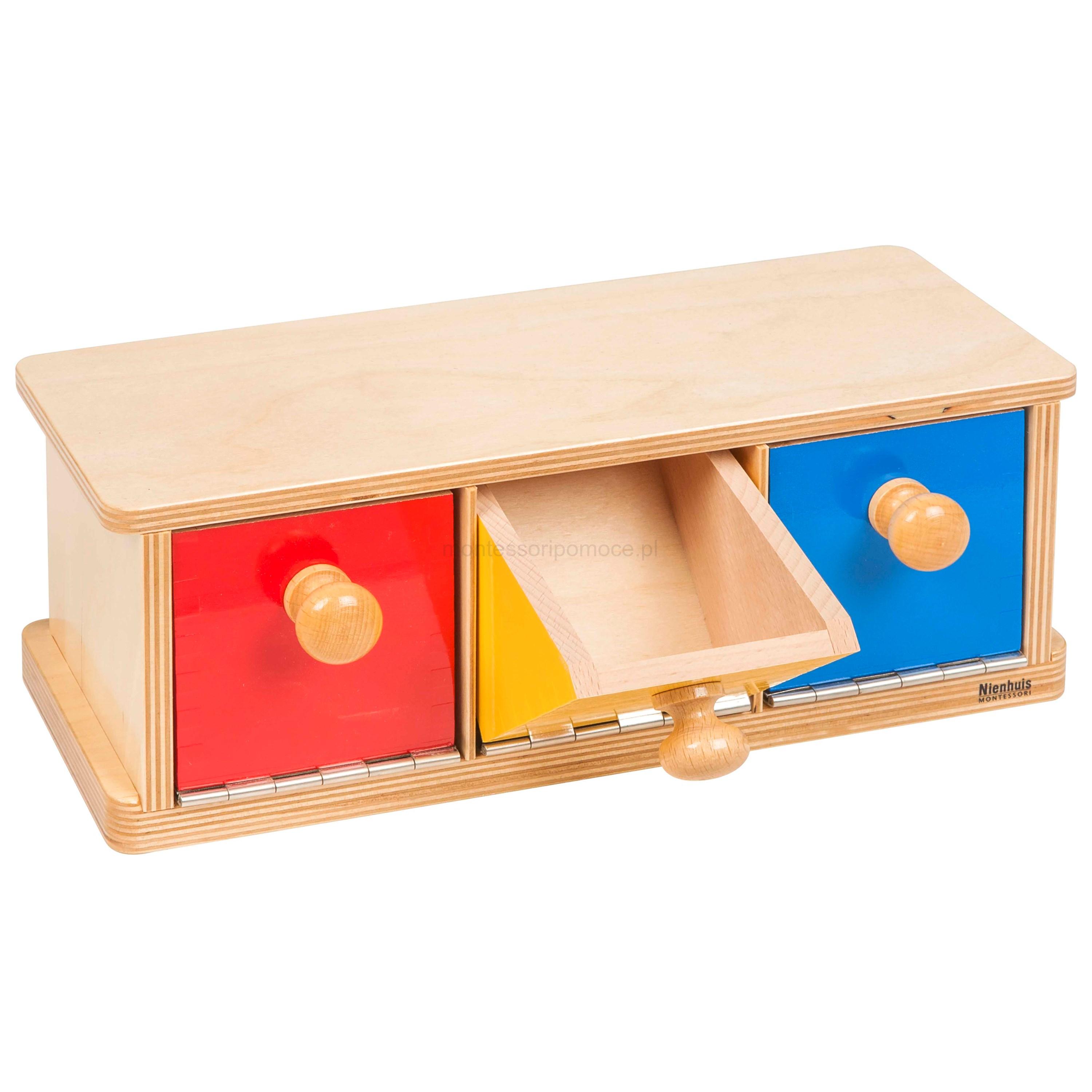 Pudełko Z Pojemnikami Nienhuis Montessori