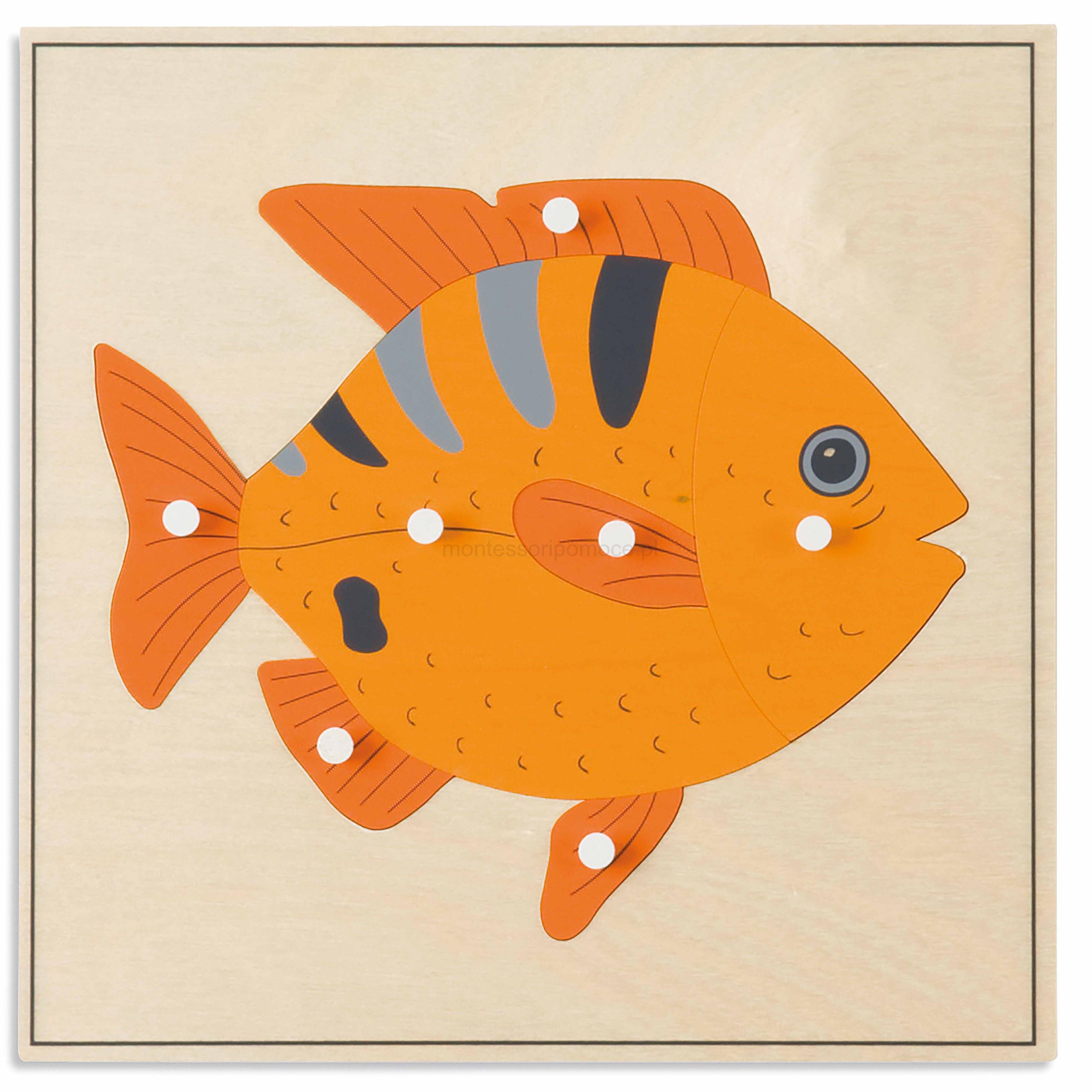 Ryba Puzzle Zoologiczne Nienhuis Montessori