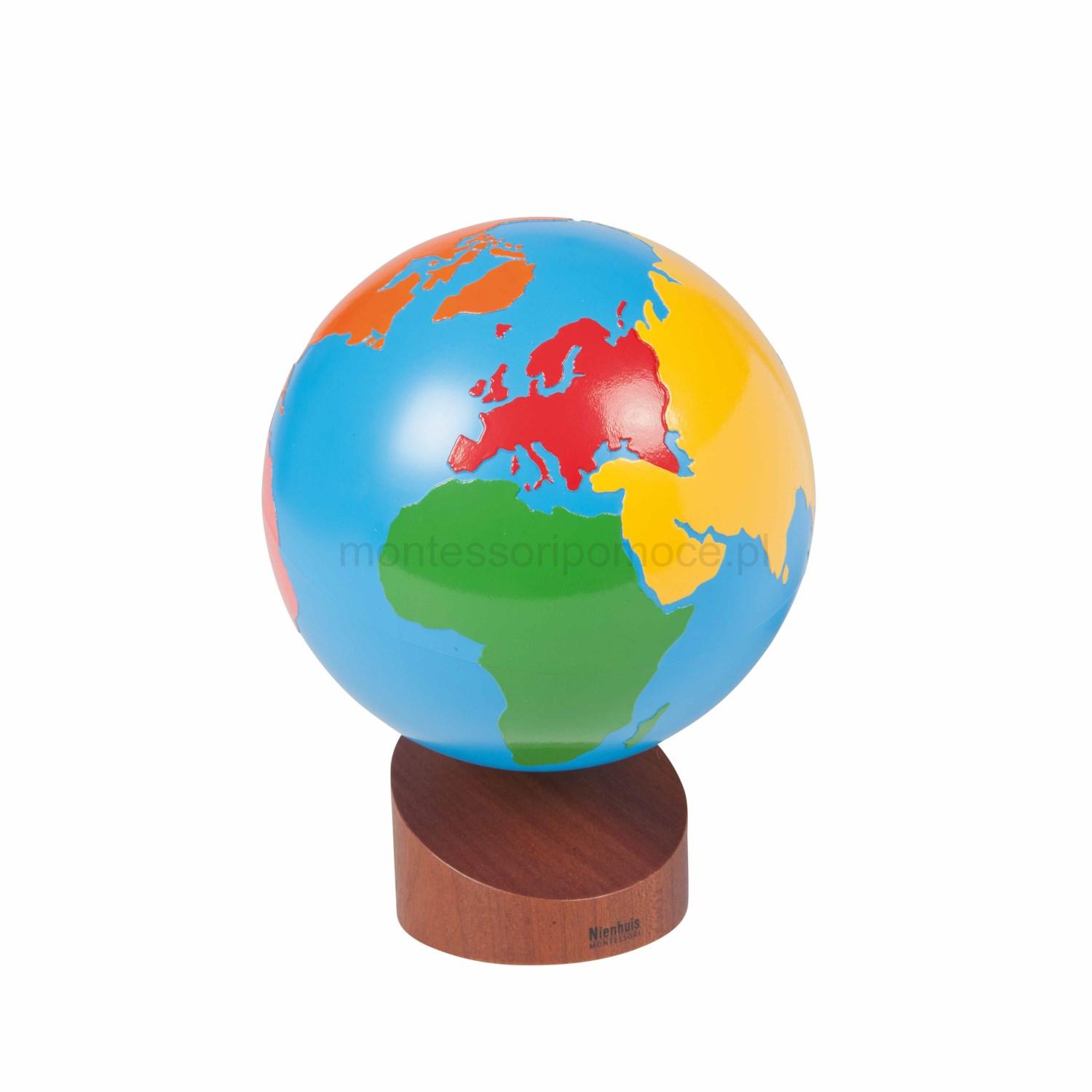 Globus Kontynenty Nienhuis Montessori 