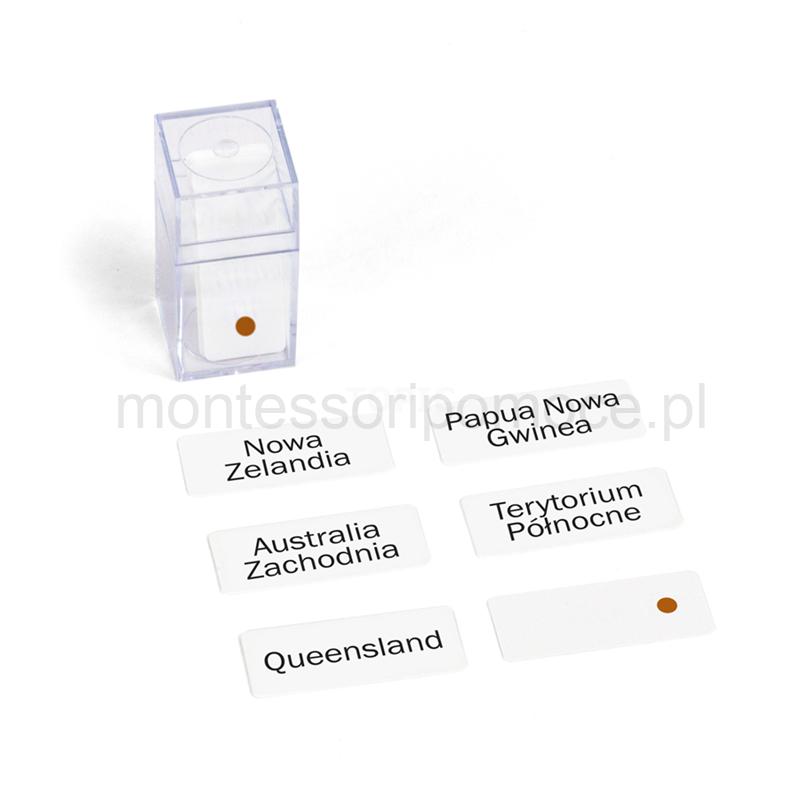 Australia Etykiety W Pudełku