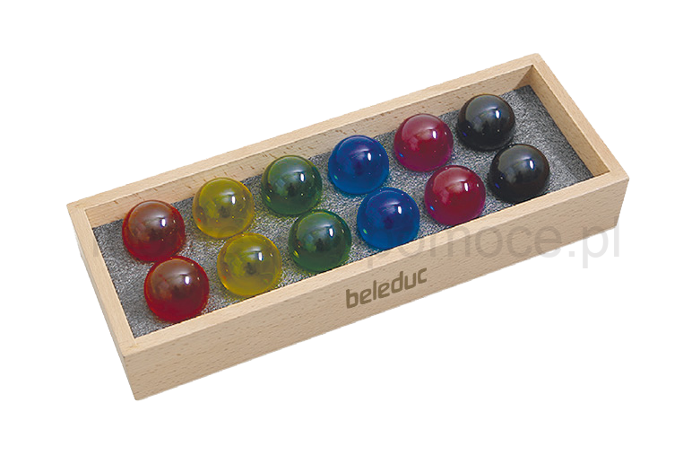 Kolorowe Kule Montessori Sensoryka