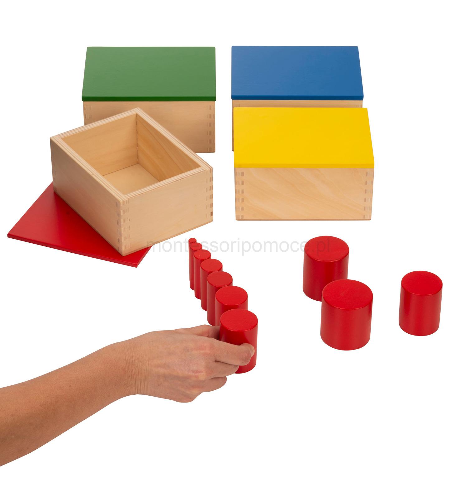 Cylindry Montessori Zestaw Plus