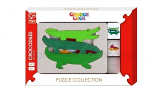 Krokodyle Puzzle Warstwowe