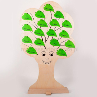 Drzewko z emocjami - Pomoce dydaktyczne - Przedszkole