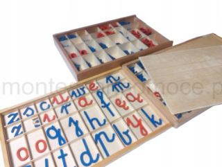 Ruchomy alfabet Montessori  32