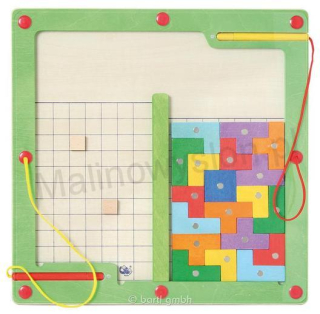 Tablica Magnetyczna Kształty Figur Geometrycznych - Tetris