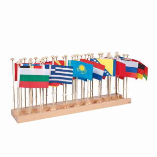 Flagi Europy  Na Podstawie  Nienhuis Montessori 